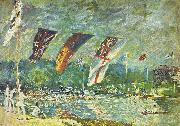 Alfred Sisley Regatta at Molesey, France oil painting artist
